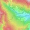 Chuile topographic map, elevation, terrain