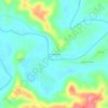 Falls of Rough topographic map, elevation, terrain