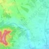 Establiments topographic map, elevation, terrain