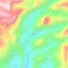 Bueno topographic map, elevation, terrain