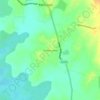 Thibbatuwewa topographic map, elevation, terrain