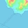 Cabo de Gata topographic map, elevation, terrain