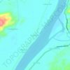 Aggunetan topographic map, elevation, terrain