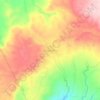 Santo Niño topographic map, elevation, terrain