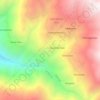 Chontay topographic map, elevation, terrain