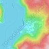 Grendi topographic map, elevation, terrain