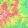 Sydney Rock topographic map, elevation, terrain