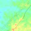 Seradang topographic map, elevation, terrain