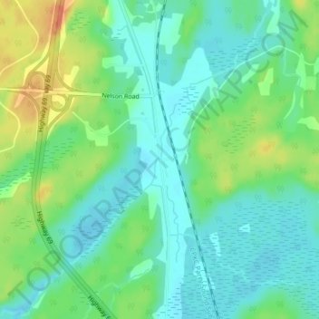 Estaire topographic map, elevation, terrain