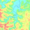 Milagros topographic map, elevation, terrain