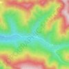 Bescós de Garcipollera topographic map, elevation, terrain