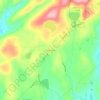 Sweet Valley topographic map, elevation, terrain