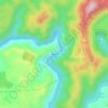 San Mateo topographic map, elevation, terrain