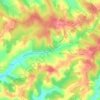 Lorette topographic map, elevation, terrain