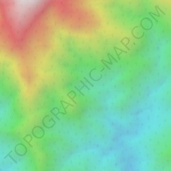 Majagual topographic map, elevation, terrain