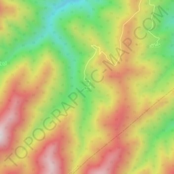 Namnaq topographic map, elevation, terrain