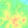Bradford topographic map, elevation, terrain