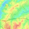 North Hills topographic map, elevation, terrain
