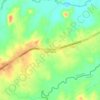 El Espino de Santa Rosa topographic map, elevation, terrain