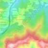 La Fría topographic map, elevation, terrain