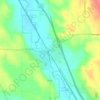 Allenton topographic map, elevation, terrain