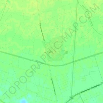 Vamvakia topographic map, elevation, terrain