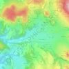 Sumène topographic map, elevation, terrain