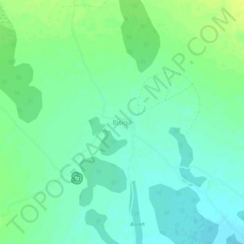 Bisiqa topographic map, elevation, terrain