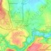 Hausen topographic map, elevation, terrain