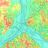 Point Pleasant topographic map, elevation, terrain