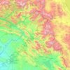 Qada Rawandoz topographic map, elevation, terrain