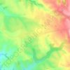 Mas Viel topographic map, elevation, terrain