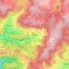 Dahle topographic map, elevation, terrain