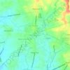 Manggahan topographic map, elevation, terrain