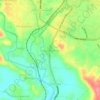 Kedungwringin topographic map, elevation, terrain