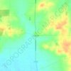 Sacramento topographic map, elevation, terrain