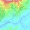 Vales do Rio topographic map, elevation, terrain