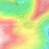 Grimselpass topographic map, elevation, terrain