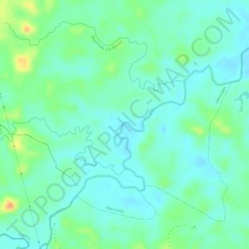 San Clemente topographic map, elevation, terrain