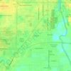 Sunnyland topographic map, elevation, terrain