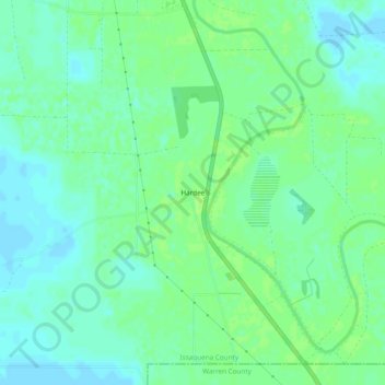 Hardee topographic map, elevation, terrain