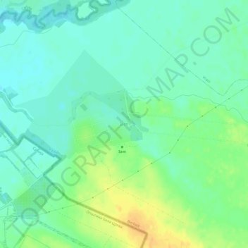 Iam topographic map, elevation, terrain