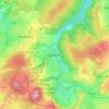 Oberehe topographic map, elevation, terrain