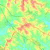 Ozark topographic map, elevation, terrain
