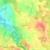 Flüggendorf topographic map, elevation, terrain