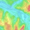 Le Voyen topographic map, elevation, terrain