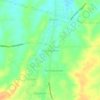 Kedungadem topographic map, elevation, terrain