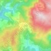 Felgueira topographic map, elevation, terrain