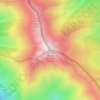 Mont Bertrand topographic map, elevation, terrain
