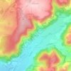 Le Moncel topographic map, elevation, terrain